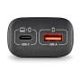 NGS - Carregador de Parede 45W USB-C + USB-A EON45WBLACK-B2C