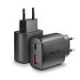 NGS - Carregador de Parede 45W USB-C + USB-A EON45WBLACK-B2C