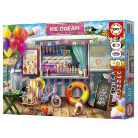 EDUCA - Puzzle 500 Carrinha de Gelados 20546
