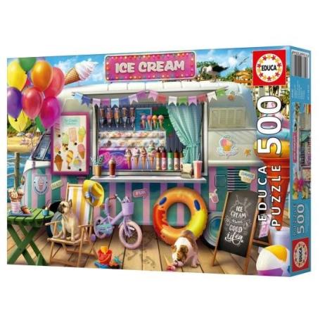 EDUCA - Puzzle 500 Carrinha de Gelados 20546