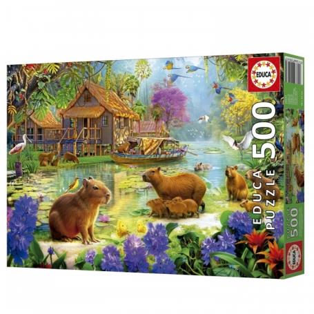 EDUCA - Puzzle 500 Aldeia de Capicaras 20547