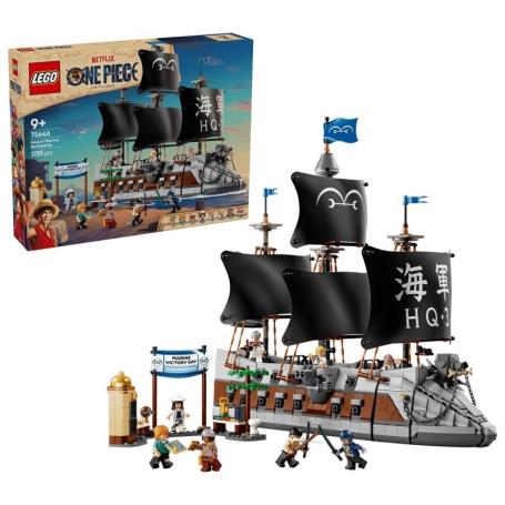 LEGO - Navio de Guerra da Marinha do Garp 75646