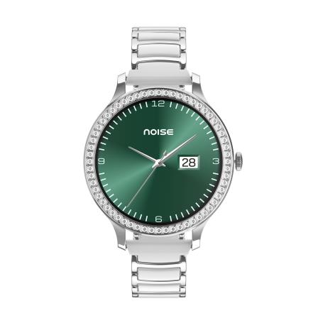 NOISE - Smartwatch Diva Araya Frost Silver Ceramic wrb-sw-divaaraya-crmcmtl-slvr_slvr