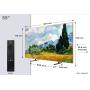 TCL - QD-MiniLED 55" Smart Google TV 4K Pro Art 55A400 Pro