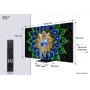 TCL - QD-MiniLED 55" Smart Google TV 4K Art For Life 55A400U