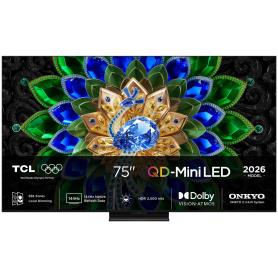 TCL - QD-MiniLED 75" Smart Google TV 4K Art For Life 75A400U