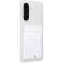 SAMSUNG - Capa Porta Cartões A37 Cinzento Claro EF-OA376TJEGWW