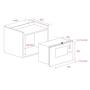 TEKA - Microondas Encastre ML 825 TFL BK MAESTRO 112000003
