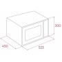 TEKA - Microondas MWE FS26T GC SS TOTAL 112170003