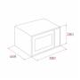 TEKA - Microondas MWE FS23T G SS TOTAL 112240015