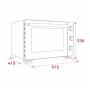 TEKA - Mini Forno FSO 366 AirFry FBK TOTAL 111510002