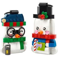 LEGO - Bonecos de Neve Decorativos 40812