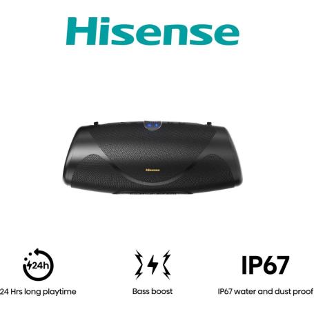 HISENSE - Coluna Bluetooth WEBOOM