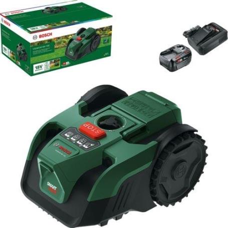 BOSCH - Robot Corta Relvas VisiMow100 Set 06008E1000