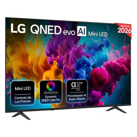 LG - Smart TV 75" Mini-LED Evo AI 4K WebOS26 75QNED8MB6A.AEU