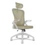 OFFY - Prisma Ergonomic White/Beige OFFYPRISMAWTBG
