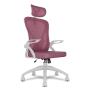 OFFY - Prisma Ergonomic White/Pink OFFYPRISMAWTPK
