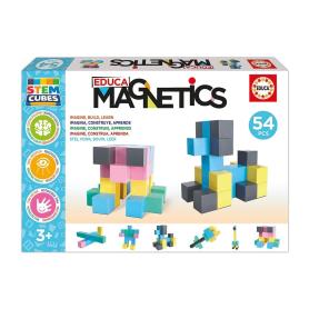EDUCA - Jogo de Construção Magnetics Stem Cubes 54 Peças 20732