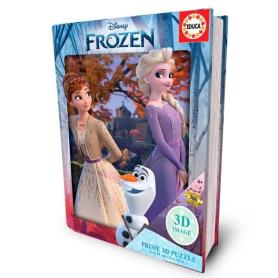 EDUCA - Puzzle 300 Frozen 3D Lenticular Book Tin 20827