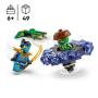LEGO - Nya contra Spinner de Monstro de Mutação 71849