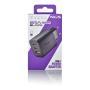 NGS - Carregador 65W 2 x USBC + USBA Power Adap Ter for Laptops/Tablets/Phones ERA65WBLACK
