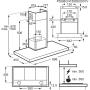 AEG - Chaminé de Parede DBK5951B