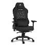 ALPHA GAMER - Cadeira Gaming Yara Black Fabric AGYARABKFB