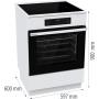 HISENSE - Fogão Elétrico de Indução HCI8647WG