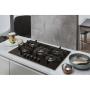 WHIRLPOOL - Placa Cristal Gás GOWL 728/NB