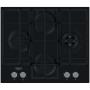 H.ARISTON - Placa Cristal Gás HAGS 62F/BK