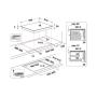 HOTPOINT - Placa HQ 2960S NE