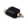 METRONIC - Adaptador Áudio 1 RCA MACHO/2 RCA FEMEA 360040