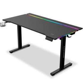 ALPHA GAMER - Secretária Zorya RGB Black AGZORYARGBBK