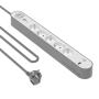 FORCE POWER - Bloco 5 Tomadas FPLIPF5P2ACPD800JSC