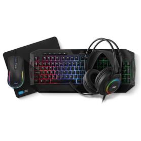 1LIFE - Teclado+Rato+Headset+Tapete 1IFEALL4ONE