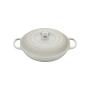 LE CREUSET - Caçarola Baixa 30cm/3.5L Ferro fundido Signature Merengue 211803