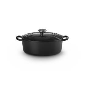 LE CREUSET - Cocotte Oval Evo. 33cm Negro Mate 21178330000430