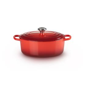 LE CREUSET - Cocotte Oval Evo. 33cm Cereja 21178330602430
