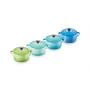 LE CREUSET - Set 4 Mini Cocottes 10 79212105139100