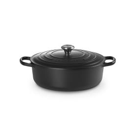 LE CREUSET - Cocotte Red. Baixa 30 Evolution, Negro Mate 21179300000430