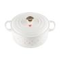 LE CREUSET - Cocotte Red. Evol. 22 Branca Corações 21177228451450