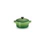 LE CREUSET - Mini Cocotte Red. 10 Bamboo 71901104080100