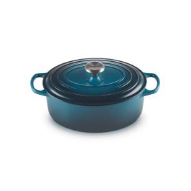 LE CREUSET - Cocotte Oval Evol. 29 Deep Teal 21178296422430