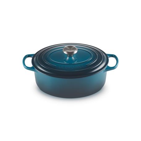 LE CREUSET - Cocotte Oval Evol. 29 Deep Teal 21178296422430