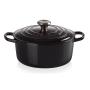 LE CREUSET - Cocotte Red. Preto Brilhante 26 21177261402430