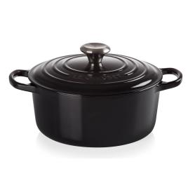 LE CREUSET - Cocotte Red. Preto Brilhante 26 21177261402430
