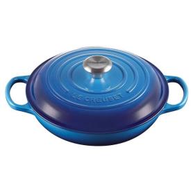 LE CREUSET - Caçarola Baixa 30 Azure 21180302202430