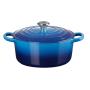 LE CREUSET - Cocotte Red. 22 Azure 21177222202430