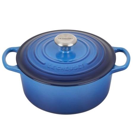 LE CREUSET - Cocotte Red. 24 Azure 21177242202430