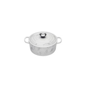 LE CREUSET - Cocotte Red. 24cm Marble 21177248691430